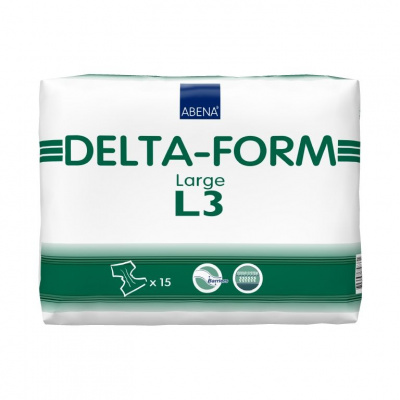 Delta-Form Подгузники для взрослых L3 купить оптом в Ярославле

