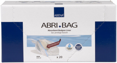 Abri-Bag Гигиенические впитывающие пакеты для судна 60x39 см купить оптом в Ярославле