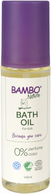 Детское масло для ванны Bambo Nature купить оптом в Ярославле