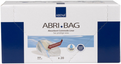 Abri-Bag Гигиенические впитывающие пакеты для туалета 51,5x39 см купить оптом в Ярославле