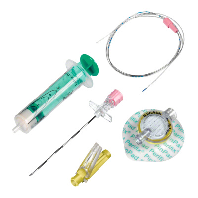 Набор для эпидуральной анестезии Перификс 420 18G/20G, фильтр, ПинПэд, шприцы, иглы  купить оптом в Ярославле