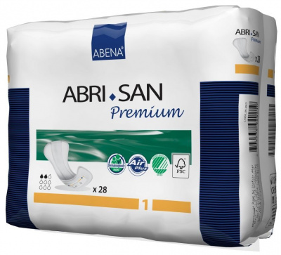 Урологические прокладки Abri-San Premium 1, 200 мл купить оптом в Ярославле
